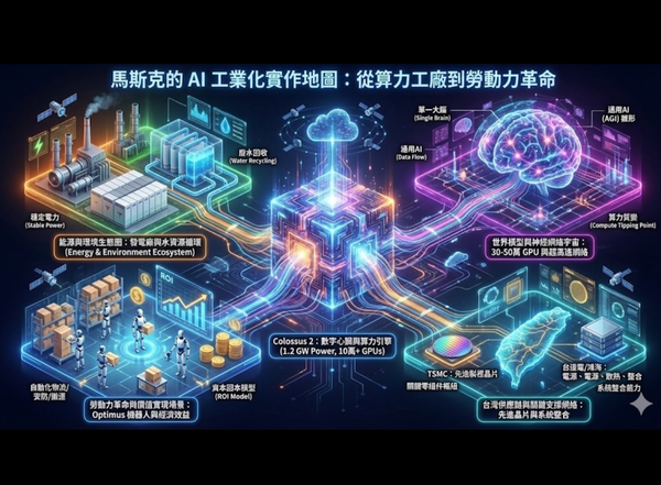 AGI争议之外的真实变量：Elon Musk正在以1.2GW规模重构算力基础设施